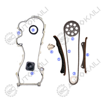 Kit de cadeia de cronometragem para OPEL/VAUXHALL AGILA Z 13 DT / Z 13 DTJ 1248CC 03.8- ASTRA H / Mk V Z 13 DTH 1248CC 04.1-09.5 ASTRAVAN Mk V (H) 1.3 CDTi Z 13 DTH 05.8- COMBO Mk II (C) (F25) 1.3 CDTI 16V Z 13 DTJ