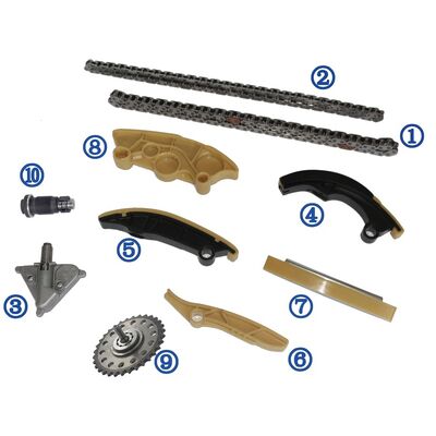 Kit de cadeia de tempo PA66 / PA46 para Ranger Rover Evoque Petrol PT204 2.0T 17-18