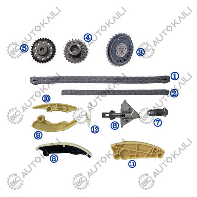 Kit de corrente de distribuição de plástico PA66 / PA46 para Discovery Sport (L550) Diesel 204DTD 2.0L 15-