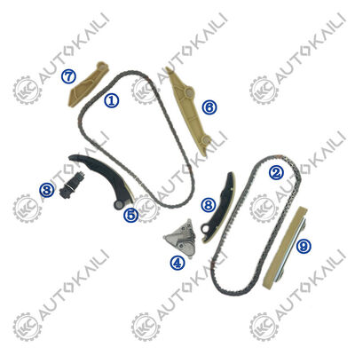 Kit de cadeia de tempo para Range Rover SUV híbrido leve P400 MHEV 4x4 Petróleo PT306 3.0L 19-23