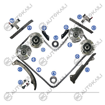 Kit de corrente de distribuição para V6 SOHC 2GR-FE/2GR-FSE/3GR-FSE/4HR-FSE 06-12