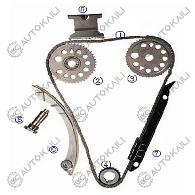 Kit de cadeia de cronometragem para X-TYPE R4-X404 FMBA FMBB 2.0L 03-09