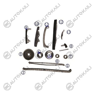 Kit de cadeia de tempo PA66 / PA46 de plástico para recoleção de gasolina G54B 2.6L 86-90