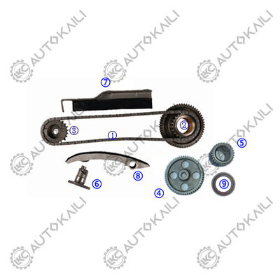 Kit de cadeia de tempo PA66 / PA46 de plástico para L200 4WD Diesel 4M40T 2.8L 03-06