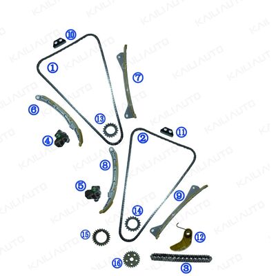 Jogo plástico da corrente de sincronismo PA66/PA46 para Genesis G6DJ 3.8L 15-17