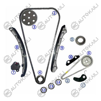 Kit de corrente de distribuição para MAZDA 3 gasolina LF5H / LF5W 2.0L 08-14