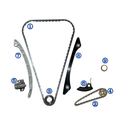 Kit de corrente de distribuição de plástico PA66 / PA46 para MAZDA 2.0L IVCT TURBO 2012-2015