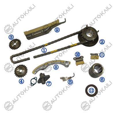 Kit de Corrente de Distribuição para PAJERO/SHOGUN III (V7_W V6_W) 3.2 Di-D (V68W) 00-06