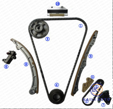 Jogo cronometrando da corrente para o motor cívico K20A K20A6 K20A3 K20A1 2.0L 14401-PNA-004 de ACURA RSX do vapor de Honda Accord CR-V Integra