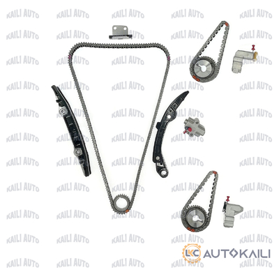 Kit de cadeia de tempo para NISSAN VQ23DE/VQ25DE/VQ35DE 2.3L/2.5L TEANA(J32)/TEANA(J31) 03-13 13028-JK00A 196L