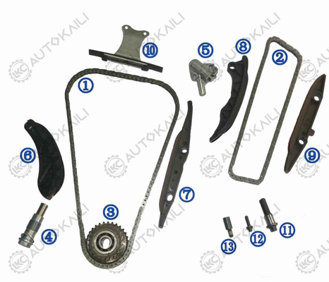 Kit de cadeia de tempo para BMW 320i 220i 225i 330i 340i 2.0T 2.5T 3.0T B48 B58 14-16 11318648729 118L
