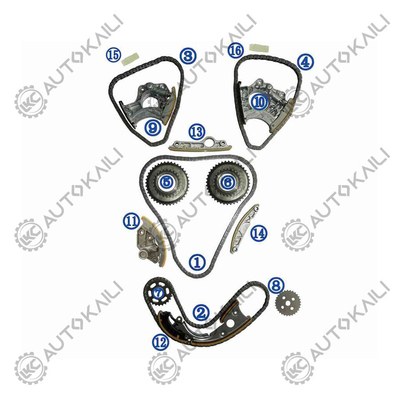 Kit de cadeia de cronometragem para AUDI/VW CALA/CLXA/CPAA AUDI A6L 4X8/C7 CLXA 140KW 2.5L 10-15 A8L 4H8 CPAA 150KW 06E109465BC 108L
