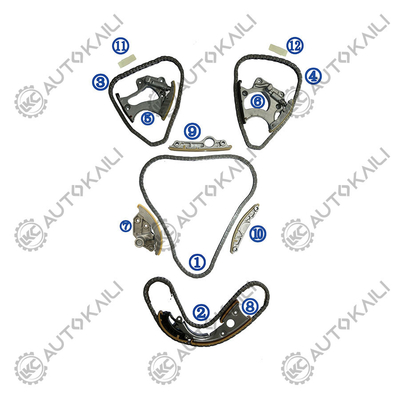 Kit de cadeia de cronometragem para AUDI VW Touareg 7P CGEA 245KW 3.0TSI híbrido 11-14 A7 A6L A5 Q5 S5 Q7 Q5 A8L 06E109465BC 108L