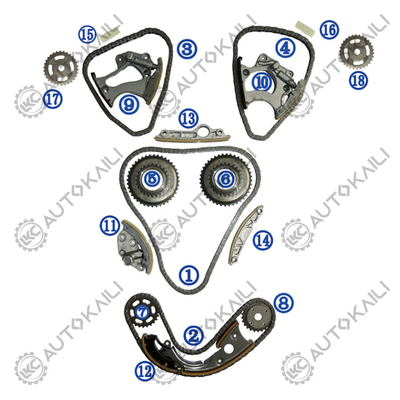 Kit de cadeia de cronometragem para AUDI VW Touareg CYJA 235KW 3.0TSI 11-16 A4L A6L A7 A5 Q5 S5 SQ5 Q7 A8L