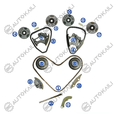 Kit de cadeia de tempo para AUDI Q7 45/55 TFSI CREC 30TFSI 16-19 AUDI A6 Quattro CTDB 3.0TFSI 17-18 AUDI A7 Quattro CREC 3.0TFSI 16- AUDI A8L Quattro CREG CTDA 3.0TFSI 15- AUDI S5 CTDA 3.0TFSI 16-