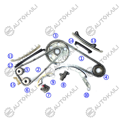 Kit de cadeia de cronometragem para NISSAN YD25DDTI CABSTAR/NAVARA/PICKUP /PRESAGE/SEWENA PICK UP (D22) PODER DE PICKUP ((BHP) 133 (KW) 98