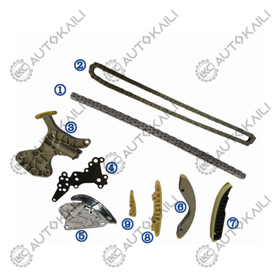 Kit de cadeia de cronometragem para VW Rabbit 2.5L 08-09 Jetta 2.5L 08-14 Beetle 2.5L 08-14 Golf 2.5L 10-14 Passat 2.5L 12-14 07K109158C 8*94L