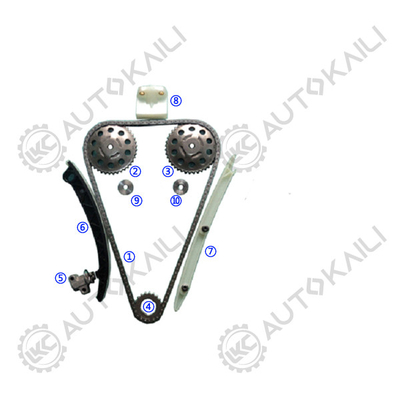 Kit de cadeia de cronometragem para OPEL / VAUXHALL AGILA Z 10 XE 973CC ((00.9-05.8) Z 10 XEP 998CC ((00.2-06.11) Z 12 XE 1199CC (00.9-) Z 12 XEP 1229CC ((04.7-06.11) ASTRA G / Mk IV X 12 XE 1199CC (98.9-00.9) Z 12 XE ((00.9