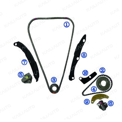 Kit de cadeia de tempo PA66 / PA46 de plástico para Kia Sportage 2.4L 17-22