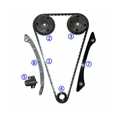 Kit de corrente de distribuição de plástico PA66 / PA46 para MAZDA 2.0L IVCT TURBO 2012-2015