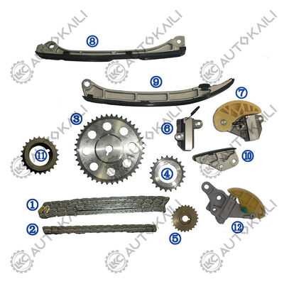 Kit de corrente de distribuição em plástico PA66 / PA46 para MAZDA CX-5 KF Diesel SHY6 2.2L 17-18
