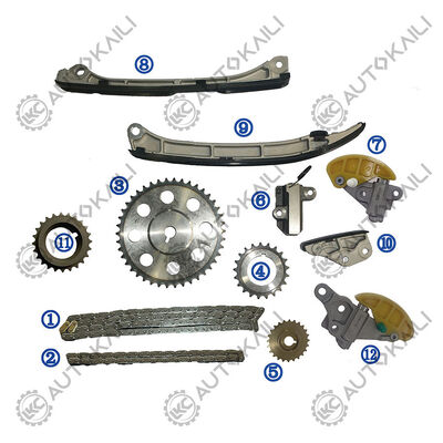 Kit de corrente de distribuição em plástico PA66 / PA46 para MAZDA CX-5 KF Diesel SHY6 2.2L 17-18