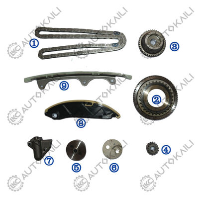 Kit de corrente de distribuição de plástico PA66 / PA46 para MITSUBISHI L200 Diesel 4N15 2.4L 14-