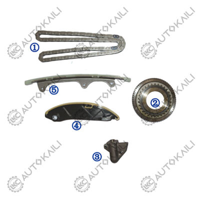 Kit de corrente de distribuição de plástico PA66 / PA46 para MITSUBISHI L200 Diesel 4N15 2.4L 14-