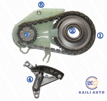 Jogo cronometrando da corrente para o motor E84 E89 F21 F22 F34 11417602646 de BMW 125i 220i 228i 320i 328i 428i 420i 528i 520i X1 X3 Z4