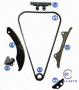 Jogo cronometrando da corrente para o motor grande G4LA 1.2L 24321-03010 9*160L do BAR PICANTO de KIA RIO da ELITE de HYUNDAI/KIA i10 i10 i20 i20
