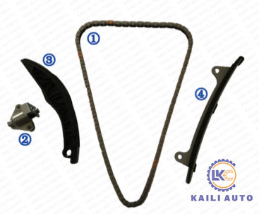 Jogo 24321-04000 122L 24410-04000 da corrente do sincronismo do motor de KIA HYUNDAI G3LA