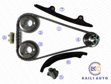 FORD TRANSITA POR a corrente do sincronismo de 2,2 TDCI ajustou MK7 DIESEL MK8 DRF5 DRFF DRFG CYF5 QVFA QVVFA 6C1Q6268BB