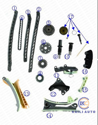 Jogo cronometrando da corrente para FORD 4,0 - E K, explorador Mustang Ranger YU2Z6268BA 8*78L XU3Z6K254BA de N