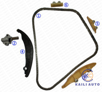 DIESEL 6C1Q6M256BB 134L do jogo 3.2TDCi P5AT do sincronismo do motor do recolhimento da GUARDA FLORESTAL de FORD