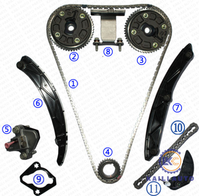 Jogo cronometrando da corrente para o VOLT Lacross VERANO 12636521 9*178 12636527 da FAÍSCA de GM/CHEVROLET/BUICK/Cadillac MALIBU
