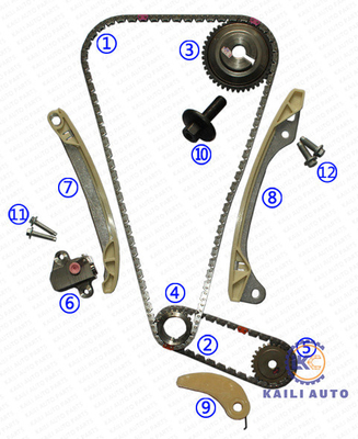 motor HR12DE HR15DE da NOTA dos MÍCRONS de Kit For NISSAN JUKE LATIO da corrente do sincronismo de 1.5L 13028-3AA0A