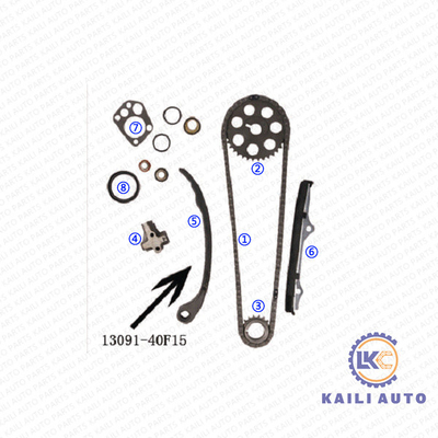 PRADARIA SILVIA KA24E SOHC 12V 2.4L 89-93 13028-40F01 102L do NÔMADAS PINTARA do AZULÃO-AMERICANO NAVARA da corrente do sincronismo de NISSAN 240SX