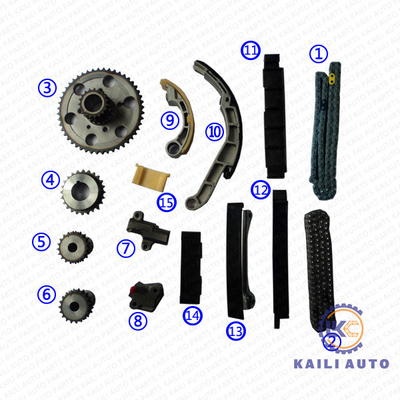 DESCOBRIDOR do chassi de MURANO II NP300 NAVARA NISSAN Engine Timing Chain Platform III YD25 13028-EB70A 94L 13070-4KV0A
