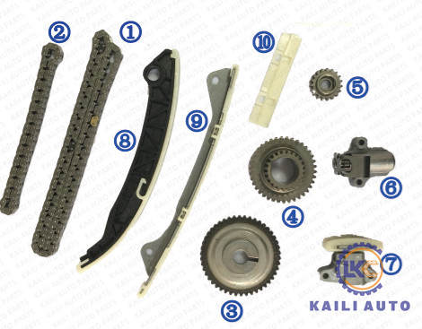 Corrente Kit For NISSAN Cube Juke MR20DE 9*162L 13028-ET000 do sincronismo 13028-ET000