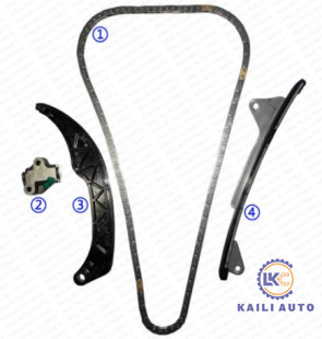 Jogo 13506-0Y010 128L 13540-47030 da corrente do sincronismo de 2NR 3NR TOYOTA YARIS