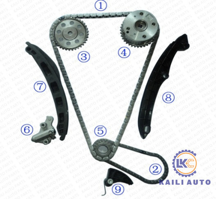 Kit de corrente de distribuição AUDI VW CTHE / CAVE / CDGA Motor 03C109158A 8*130L