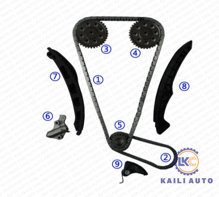 Kit de corrente de distribuição do motor CAXC / CMSA / CAXA para AUDI VW 1.4T 03C109158A 8*130L