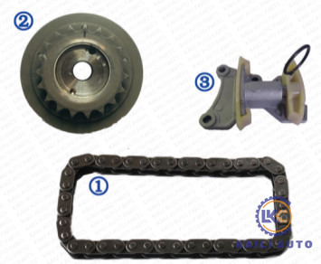 Kit de corrente de distribuição para AUDI VW TT A4 A3 2.0L 1984CC 06D109229A 42L 06F109217A