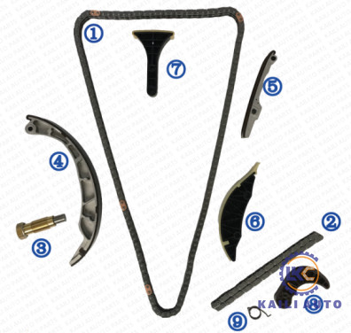 Motor de D20DT que cronometra Kit SsangYong Motor 6649970194
