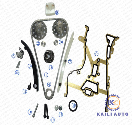 Jogo cronometrando da corrente para OPEL VAUXHALL AGILA ASTRA ASTRAVAN Mk CORSAVAN COMBINADO Mk MERIVA TIGRA TwinTop 55562234 130L 55352909
