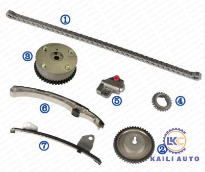 Substituição cronometrando ZJ01-12-201 9*158L ZJ01-12-500A da corrente de 1300CC 1600CC MAZDA 2 MAZDA 3
