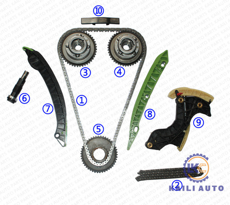 Jogo cronometrando da corrente para o motor M271 S211 W211 A209 C209 S203 W203 A0009931078 8*142L do BAR da C-CLASSE E-CLASS SLK do BENZ CLK
